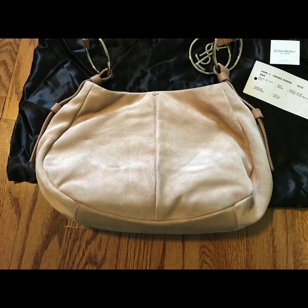 Authentic Suede and Leather YSL - Picture 4 of 6